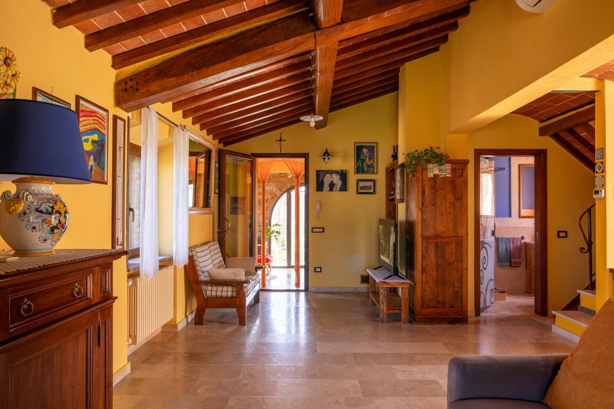 Ferienwohnung Il Poggio Dell'Eremita Rigomagno Exterior foto