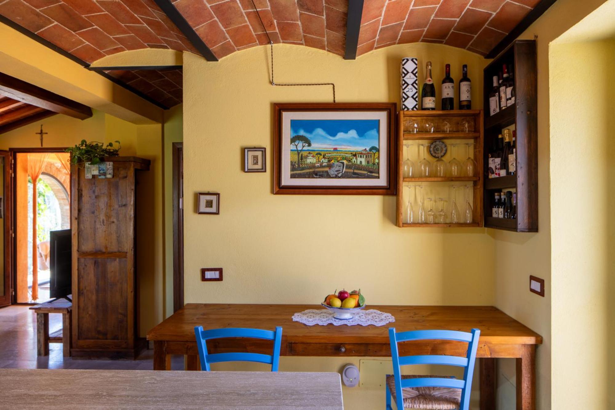 Ferienwohnung Il Poggio Dell'Eremita Rigomagno Exterior foto