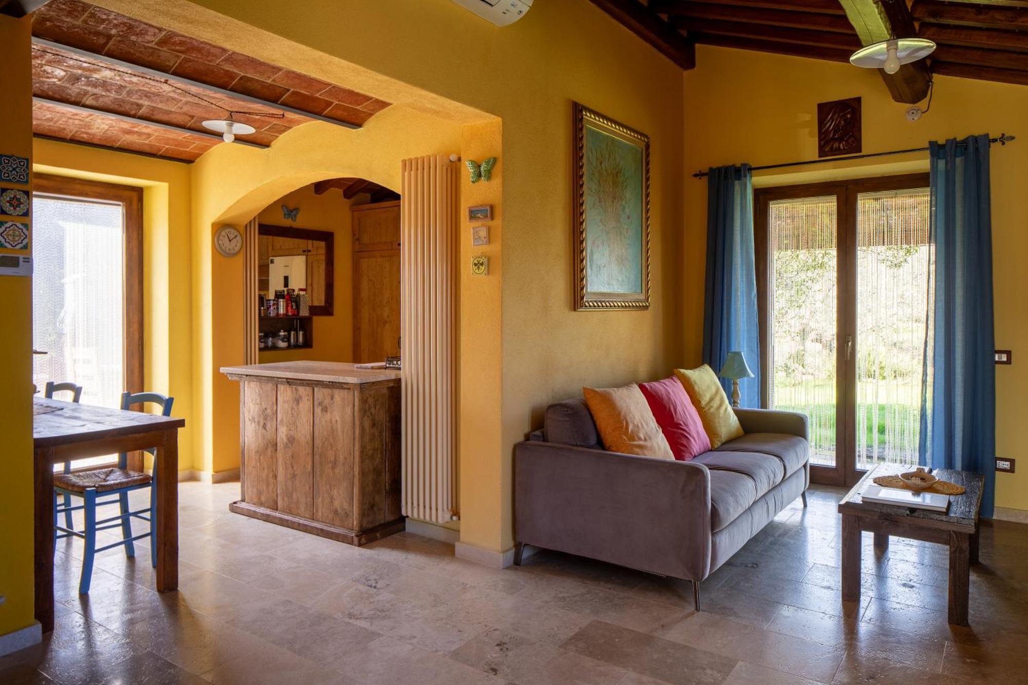 Ferienwohnung Il Poggio Dell'Eremita Rigomagno Exterior foto