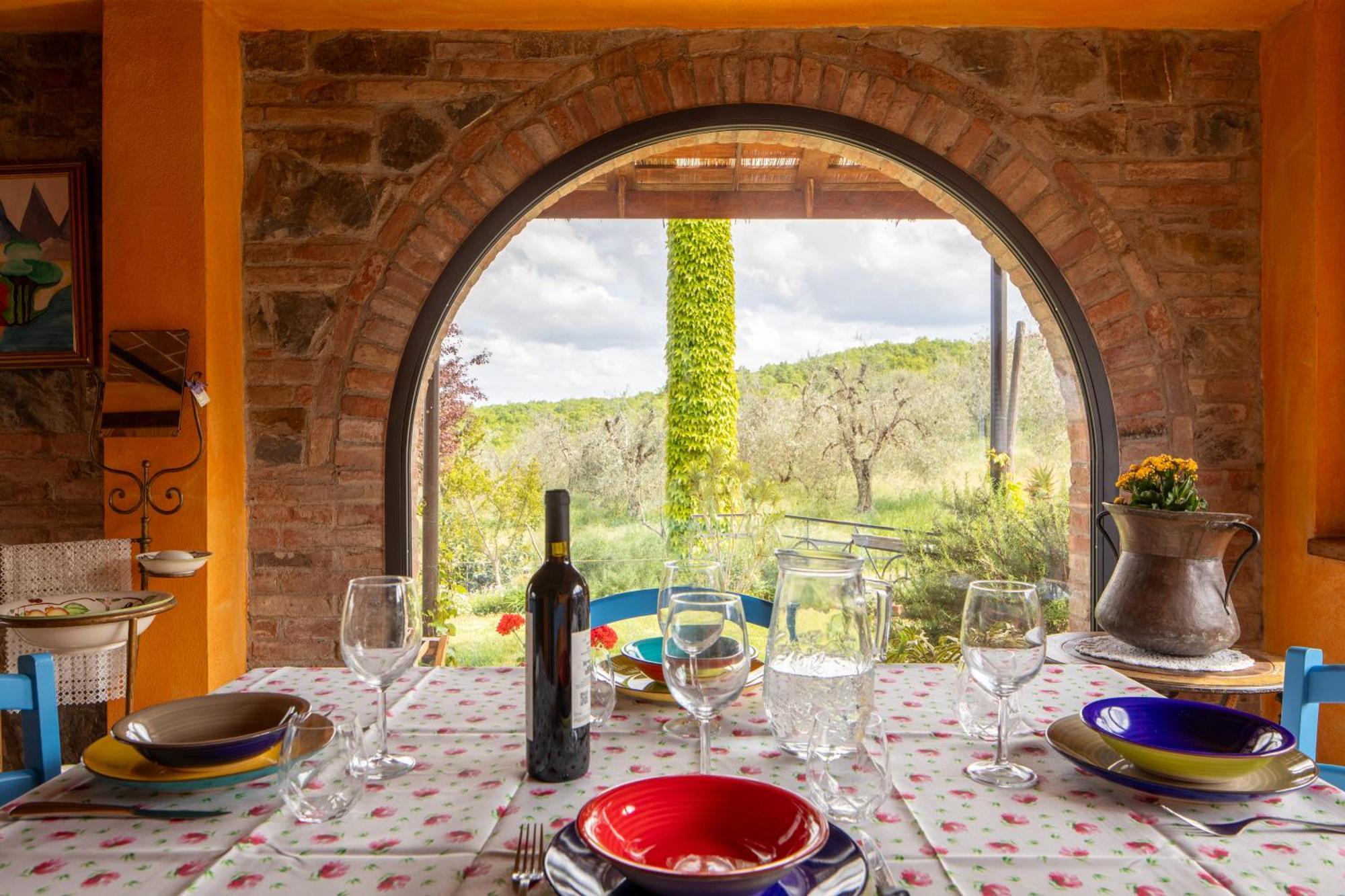 Ferienwohnung Il Poggio Dell'Eremita Rigomagno Exterior foto