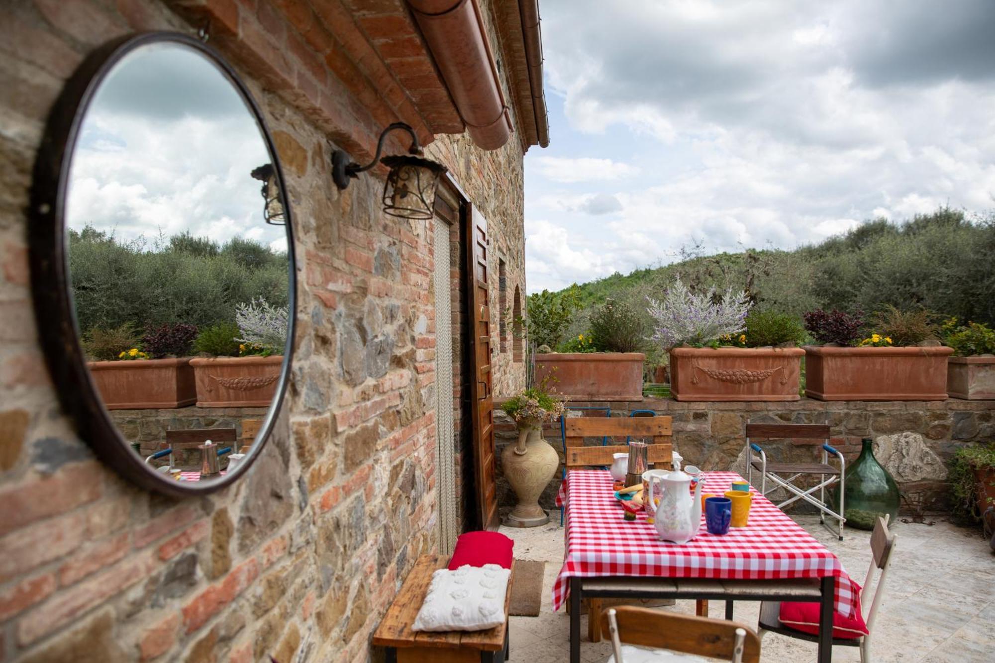 Ferienwohnung Il Poggio Dell'Eremita Rigomagno Exterior foto